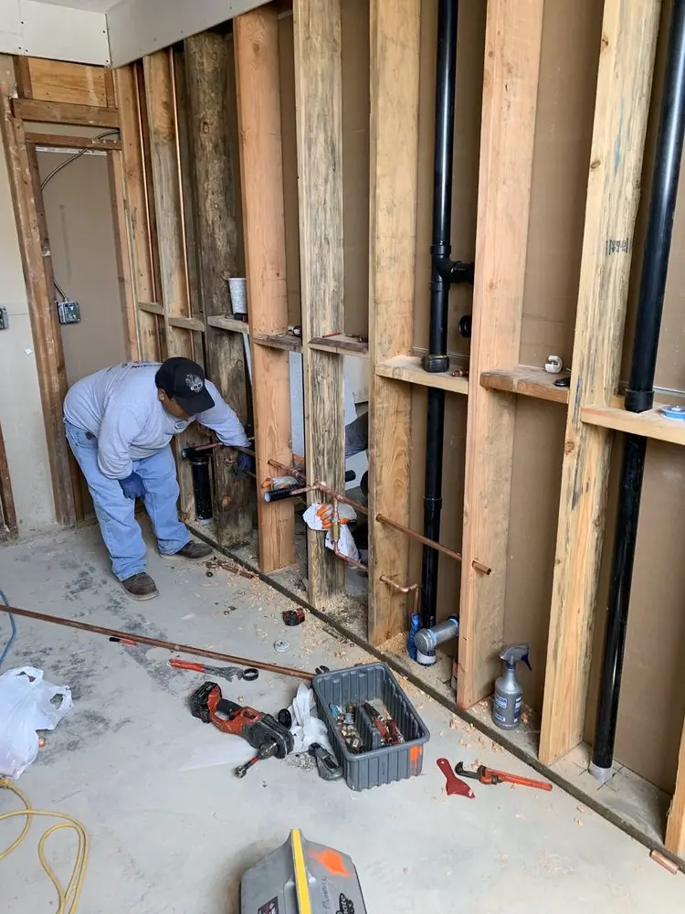 Commercial rough-in plumbing for Trenchless Sewer Repair in Greenmont